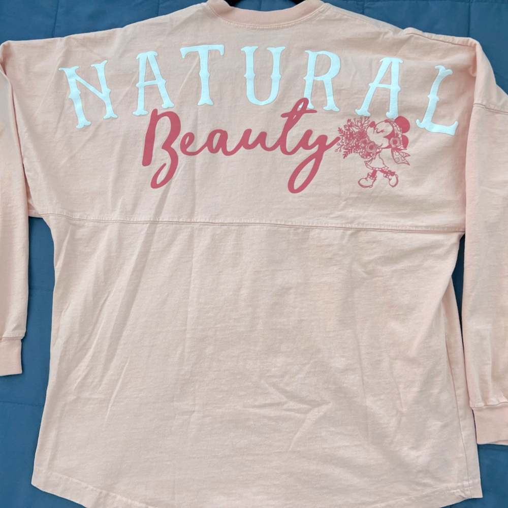 Disney World EPCOT Flower & Garden 2018 Spirit Jersey Pink Minnie Mouse Size M